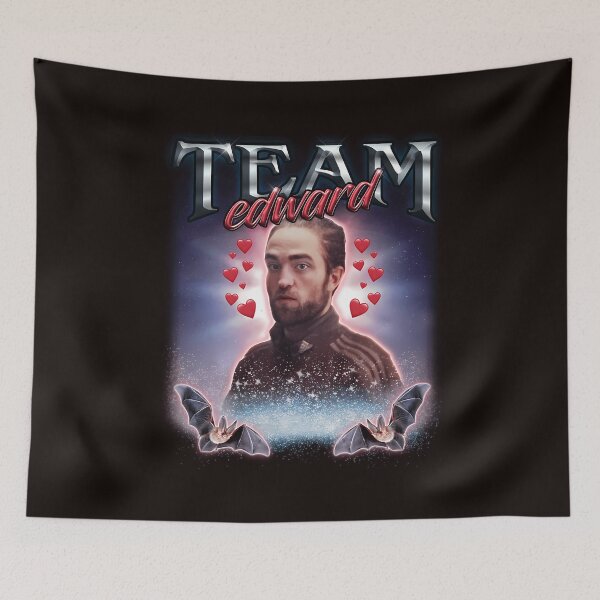 Item preview, Team Edward Twilight Cursed Fan Collage designed and sold by JavertCrea.