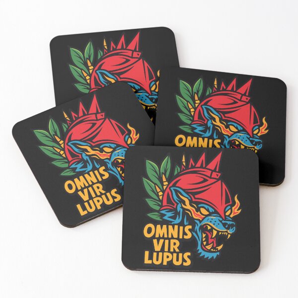 Item preview, Sevro Omnis Vir Lupus Vintage Red Rising Book lover Howler designed and sold by SanmanthaHoW.
