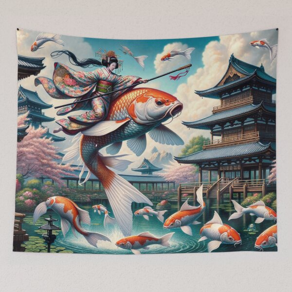 Item preview, Adventure with the Koi designed and sold by M-Y-A-R-T-.