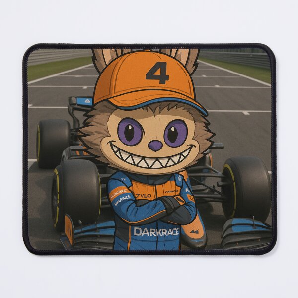 Item preview, Cute Labubu F1 Lando super driver! designed and sold by Racing Art Store 2025.