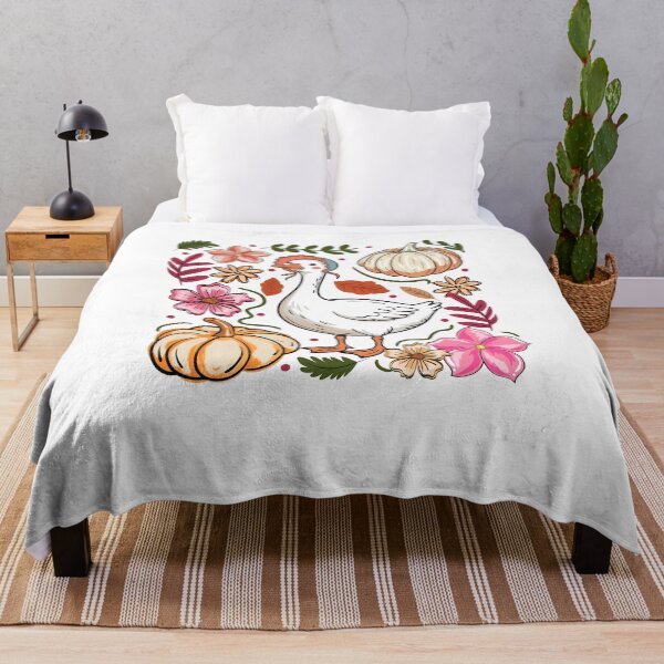 Item preview, Floral Fall Goose designed and sold by Mohammadirwin.