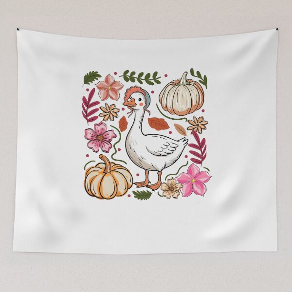 Item preview, Floral Fall Goose designed and sold by Mohammadirwin.