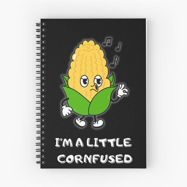 Item preview, I’m a Little Cornfused – Funny Cute Corn Pun Illustration designed and sold by MomentumbyOla.