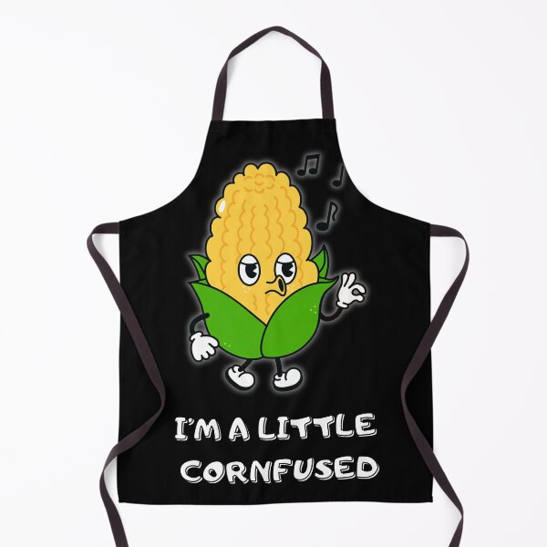 Item preview, I’m a Little Cornfused – Funny Cute Corn Pun Illustration designed and sold by MomentumbyOla.