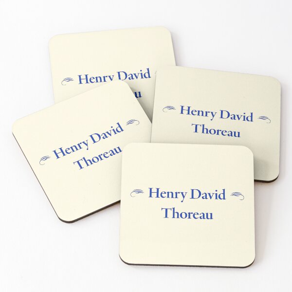 Item preview, Henry David Thoreau, American Naturalist, Essayist, Poet and Philosopher, Classic Literature designed and sold by CharlottePlaceArt.