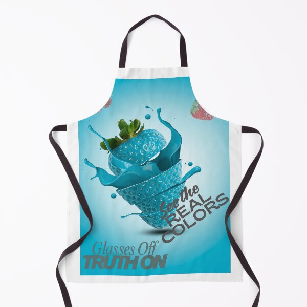 Item preview, Glasses Off, Truth On – See the Real Colors Inspirational Quote Design designed and sold by ByPrintedThought.