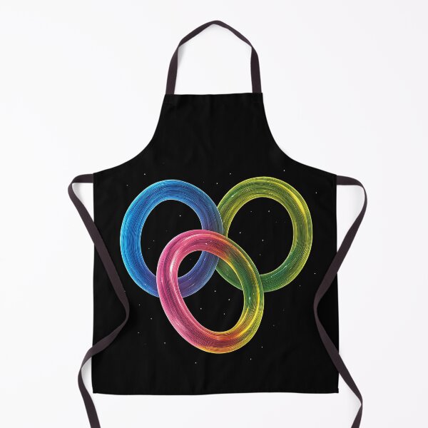 Item preview, Neon Infinity – Glowing Rings in Motion designed and sold by ArcadiaSilence.