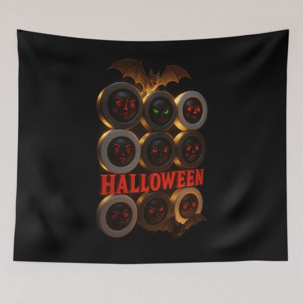 Item preview, Halloween Scary Faces Boo designed and sold by kel72.