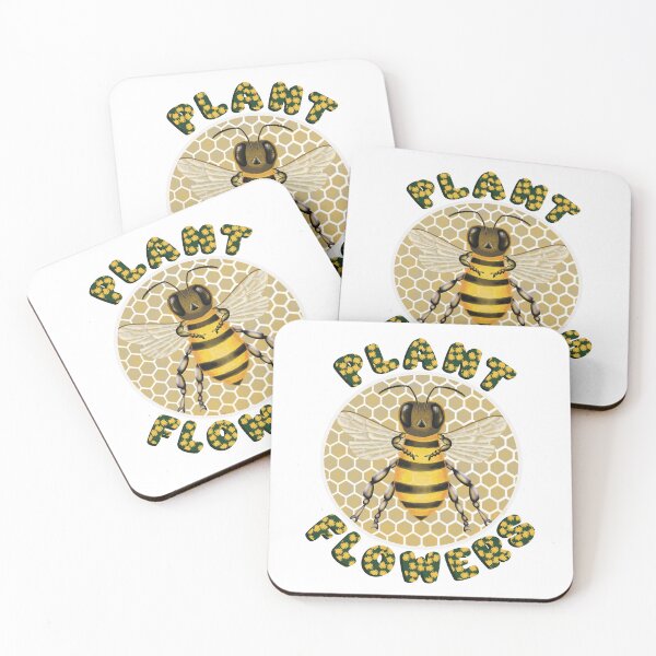 Item preview, Plant Flowers - Keep Bees Happy! designed and sold by KateVanFloofno1.