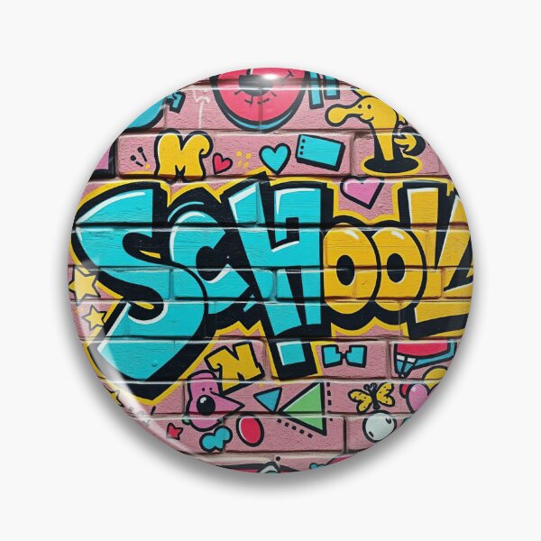 Item preview, Urban School Supplies Pattern, Street Art Print, Back to School gift  designed and sold by TheGaliyaStudio.