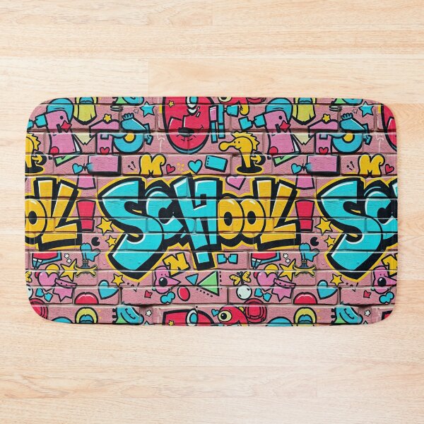 Item preview, Urban School Supplies Pattern, Street Art Print, Back to School gift  designed and sold by TheGaliyaStudio.