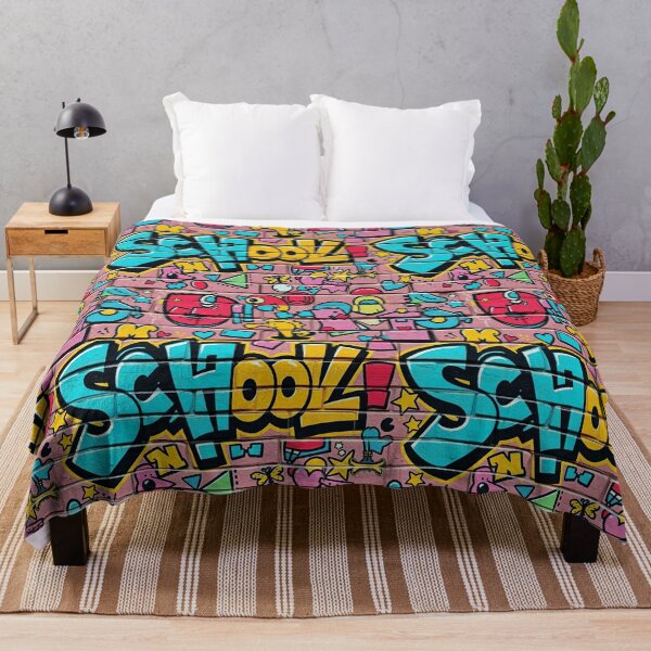Item preview, Urban School Supplies Pattern, Street Art Print, Back to School gift designed and sold by TheGaliyaStudio.
