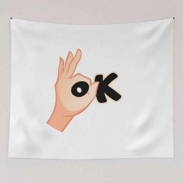 Item preview,  OK Hand Gesture – Minimalist Funny Design designed and sold by MomentumbyOla.