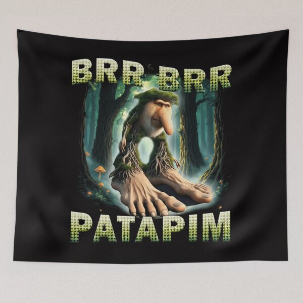 Item preview, Brr Brr Patapim Funny Italian Brainrot Meme designed and sold by raemiart.