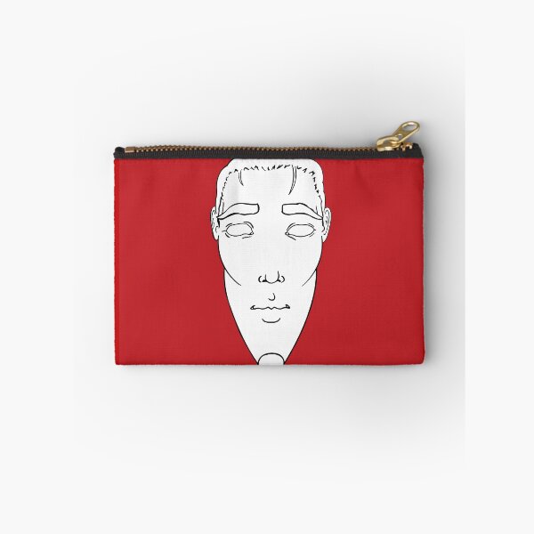 Item preview, Copie de Copie de Portrait Rouge 9 (simple, centré), tête, noir, blanc designed and sold by EBFCDesigns.
