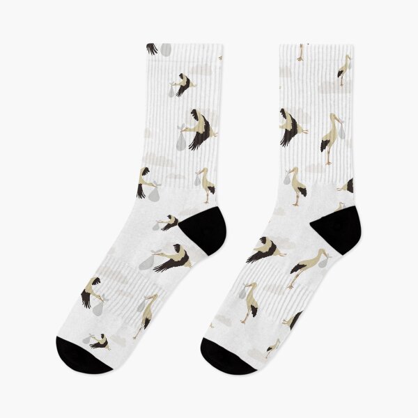 Item preview, Stork Newborn Baby Boy Girl Design designed and sold by idovedesign.