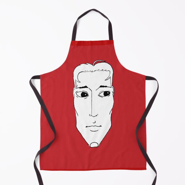 Item preview, Copie de Portrait Rouge 9 (simple, centré), tête, noir, blanc designed and sold by EBFCDesigns.