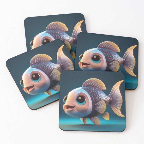 Item preview, Adorable 3D Fish Fun designed and sold by Becky-Poppins.