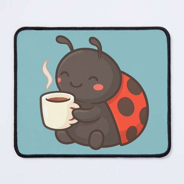 Item preview, Coffee Break Ladybug designed and sold by AwesomeBeyondLimits.