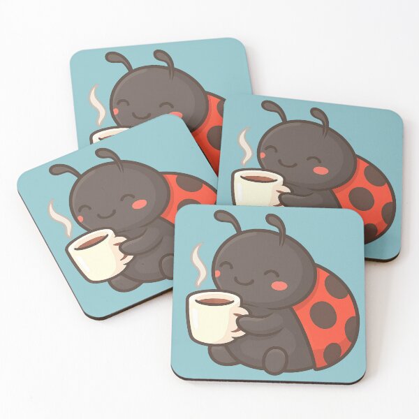 Item preview, Coffee Break Ladybug designed and sold by AwesomeBeyondLimits.