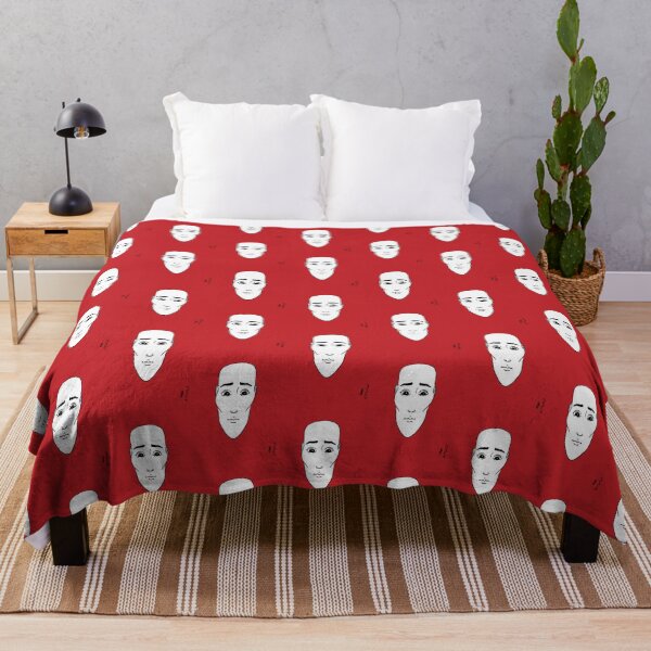 Item preview, Copie de Portrait Rouge 8 (simple, centré), tête, noir, blanc designed and sold by EBFCDesigns.