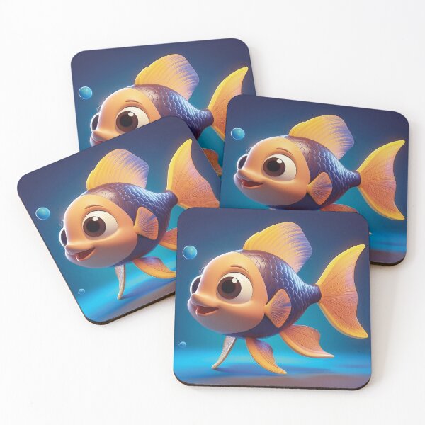 Item preview, Adorable 3D Fish Fun 2 designed and sold by Becky-Poppins.
