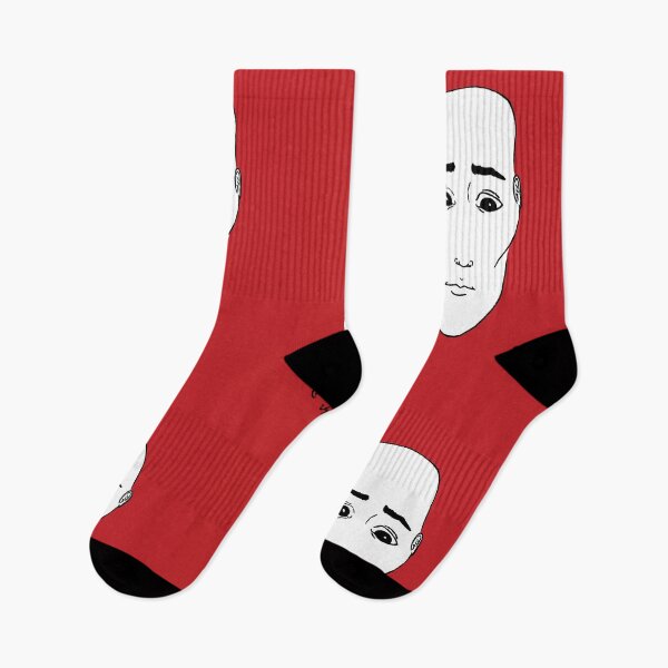 Item preview, Portrait Rouge 8 (simple, centré), tête, noir, blanc designed and sold by EBFCDesigns.