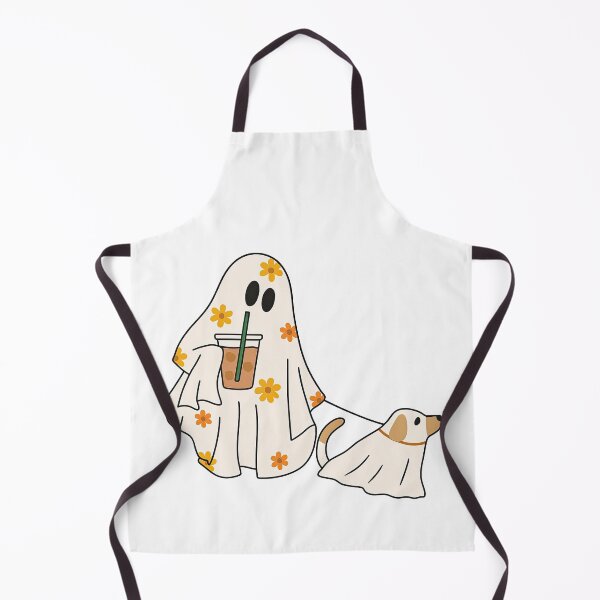 Item preview, Cute Ghost and Dog in Matching Costumes designed and sold by ArtfulWeave.