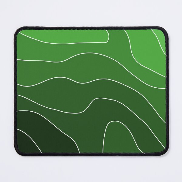 Item preview, Modern green wave pattern designed and sold by TAbstractDesign.