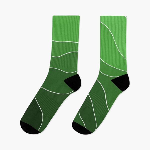 Item preview, Modern green wave pattern designed and sold by TAbstractDesign.