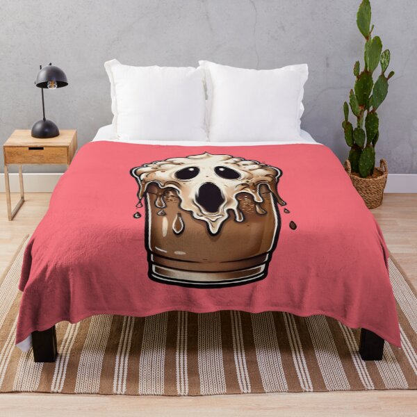 Item preview, Funny Coffee - ICED COFFEE WITH EXTRA SCREAM designed and sold by DemureArtsy.