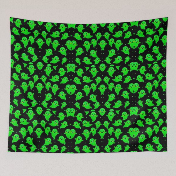 Item preview, Neon Glow In the Dark Ghosts Spooky Halloween Design designed and sold by FestDrip.