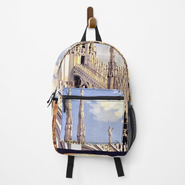 Item preview, Vintage Milan Travel Poster | Duomo di Milano Art Deco Print | Gothic Architecture Wall Art | Italian Cathedral Home Decor designed and sold by artofuniverse.