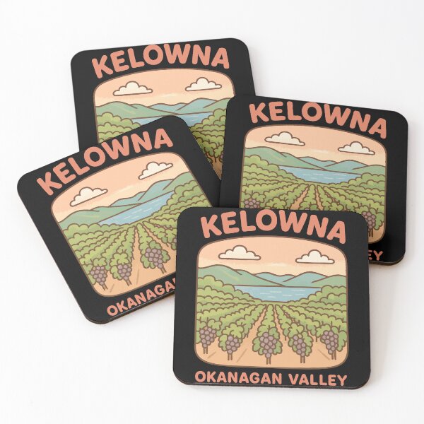 Item preview, Kelowna Vineyard Okanagan Valley Lake designed and sold by TomFrontierArt.