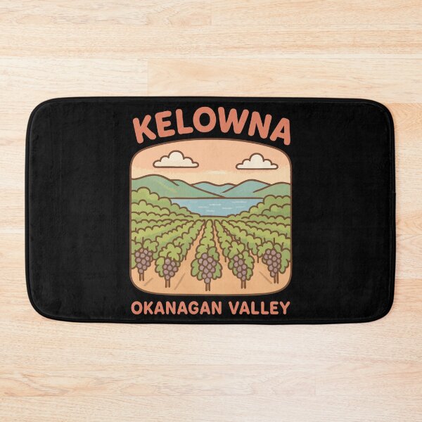Item preview, Kelowna Vineyard Okanagan Valley Lake designed and sold by TomFrontierArt.
