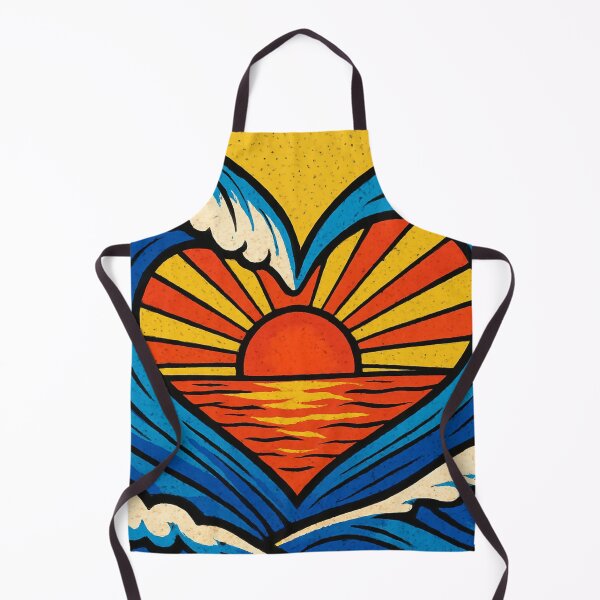 Item preview, Heart wave meets sunset designed and sold by Sigtrix.