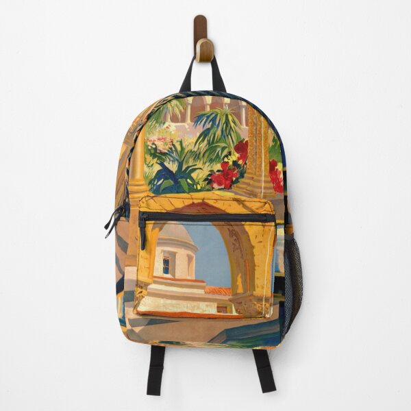 Item preview, Vintage Monreale Travel Poster | Sicily Cloister Art Print | Norman-Sicilian Architecture | Mediterranean Decor | Italian Heritage designed and sold by artofuniverse.