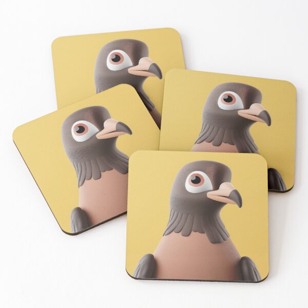 Item preview, City Sweetheart – 3D Pigeon Love designed and sold by Becky-Poppins.