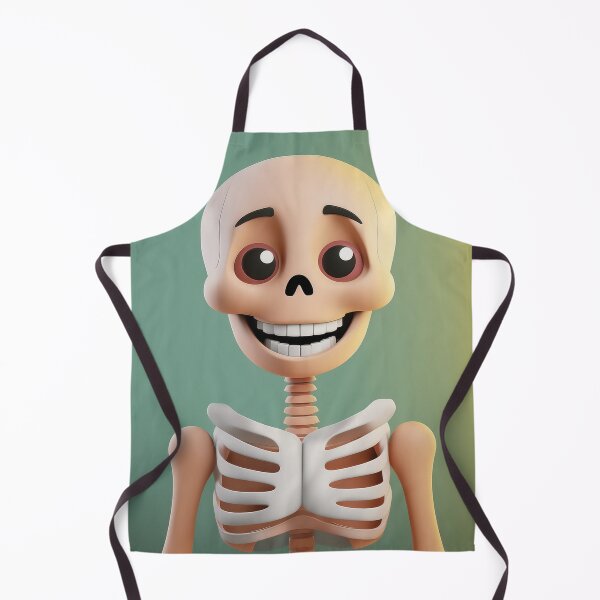 Item preview, Bones & Giggles – Cute 3D Skeleton designed and sold by Becky-Poppins.