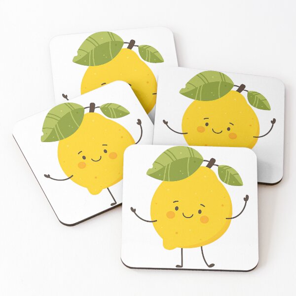 Item preview, Adorable Smiling Lemon Character designed and sold by ArtfulWeave.