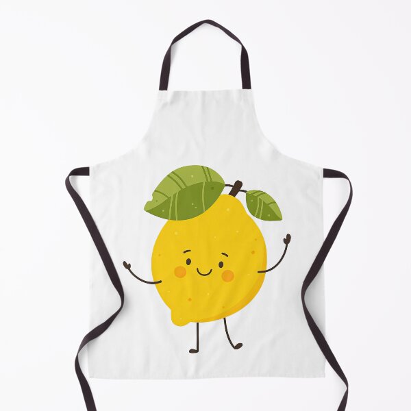 Item preview, Adorable Smiling Lemon Character designed and sold by ArtfulWeave.
