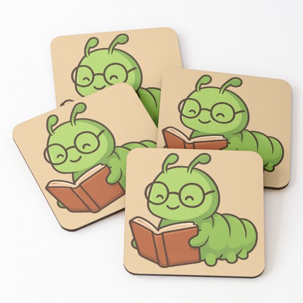 Item preview, Cute Bookworm Reading a Book designed and sold by AwesomeBeyondLimits.