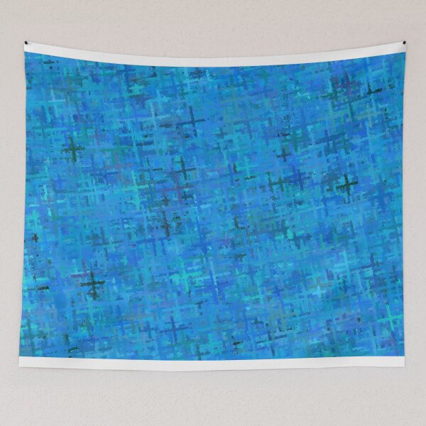 Item preview, Blue Grunge  designed and sold by Poetic Patterns Studio.