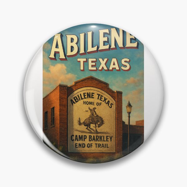 Item preview, Abilene Texas – Historic Mural and Camp Barkley Tribute designed and sold by Places On Earth.