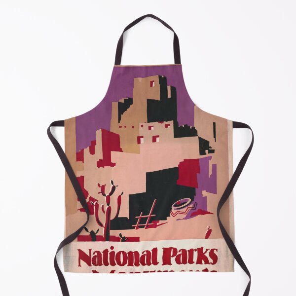 Item preview, Vintage Art Deco Poster | Pueblos of the Southwest | Dorothy Waugh National Parks Print | Abstract Native American Art designed and sold by artofuniverse.