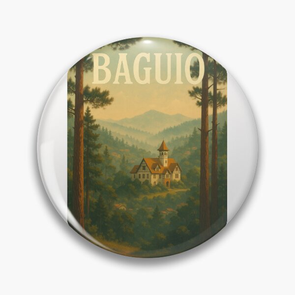 Item preview, Baguio Philippines – Mountain Lodge in Pine Forest designed and sold by Places On Earth.