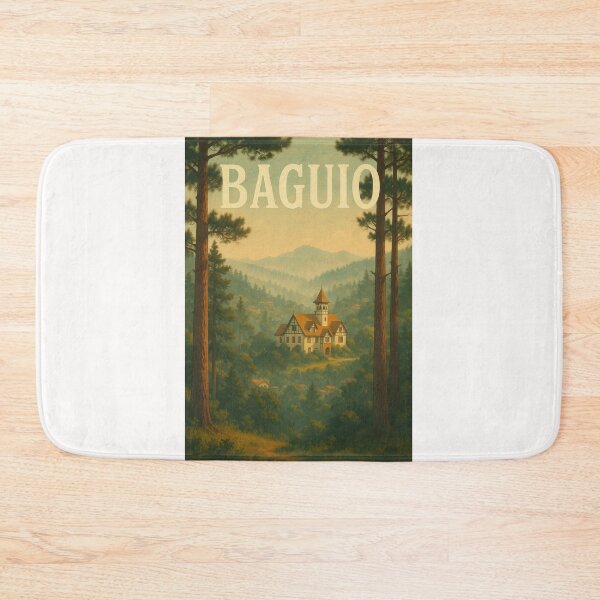 Item preview, Baguio Philippines – Mountain Lodge in Pine Forest designed and sold by Places On Earth.