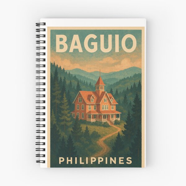 Item preview, Baguio Philippines – Red Mountain Lodge and Forest Hills designed and sold by Places On Earth.