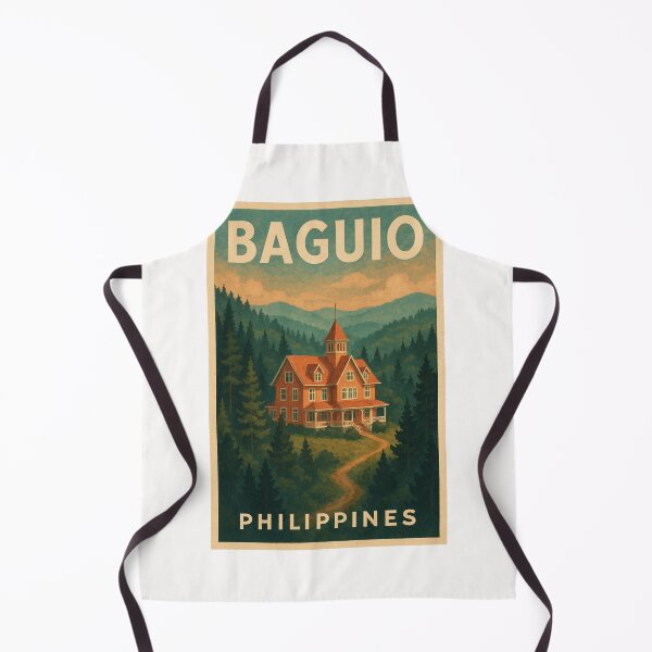 Item preview, Baguio Philippines – Red Mountain Lodge and Forest Hills designed and sold by Places On Earth.