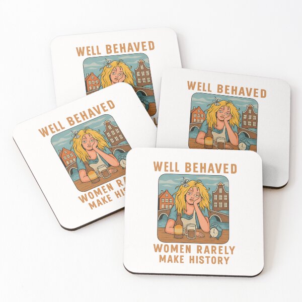 Item preview, Well Behaved Women Rarely Make History – Dutch Canal Scene designed and sold by Places On Earth.